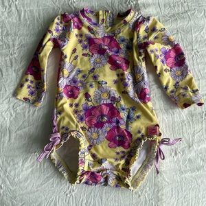 Ruffle Butts one piece swim suit size 12-18 month